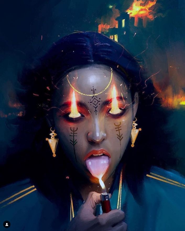 Regard envoûtant d'Aïcha Kandicha